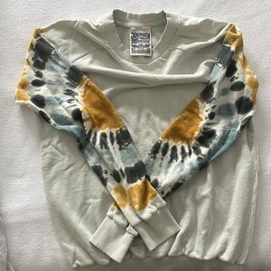 Jungmaven tie dye sweatshirt sz medium soft sage green